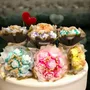 Candles - Mini Floral Candle Bouquet – Round Scented Gift - WIRAWIRI