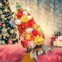 Candles - Festive Christmas Tree Candle Bouquet – Floral Arrangement - WIRAWIRI