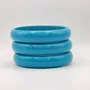 Bracelets - BRACELET RESINE   BLEU TURQUOISE 12 MM - JOLIE JULIE