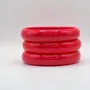 Bracelets - BRACELET RESINE  ROSE INTENSE 12 MM - JOLIE JULIE
