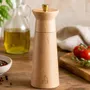 Spice grinders - NABUCCO 15 - Natural Wood Pepper Mill - TRE SPADE