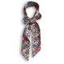 Scarves - Skinny Scarf - Liberty Collection - Thorpe Blue Red - LIME TREE DESIGN