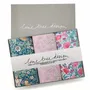 Prêt-à-porter - 3 mouchoirs fabriqués avec Liberty Tana Lawn - Lady Mary - LIME TREE DESIGN