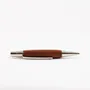 Bijoux - Stylo-bille mini « Berlin » — Prunier - ATELIER FESSELER