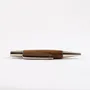 Jewelry - Berlin Mini Ballpoint Pen – « Walnut Wood  » - ATELIER FESSELER