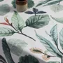 Linge de table textile - Nappe Paju Halflinen verte 145 x 250 cm - PENTIK