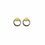 Bijoux - Boucles d'oreilles SATURNE MINI Bronze - TELLMEE
