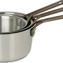 Casseroles - Casserole en inox brossé poignée cuivrée BICENTENAIRE - CRISTEL