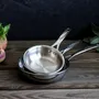 Frying pans - Castel'Pro Stainless Steel Mini Frying Pan - CRISTEL