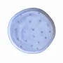 Everyday plates - Aqua Heart Dessert Plate - LALI DESIGN STUDIO
