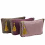 Pochettes - Pochette en coton avec broderie - MADAM STOLTZ