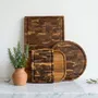 Knives - STOLF SUPREME WOOD TEAK LOG 44X29.5X3.2CM - STOLF