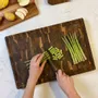 Knives - STOLF SUPREME WOOD TEAK LOG 44X29.5X3.2CM - STOLF