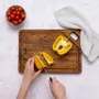 Knives - STOLF ELEGANCE CULINARY TEAK CUTTING BOARD 46X36X1.9CM - STOLF