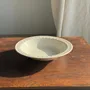 Plats et saladiers - Lot d'un saladier et un plat circulaire frise marron vintage D28 - OFFICE OBJETS