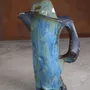 Céramique - Cruche Sculptée avec Couvercle - WOJCIECH DZIENNIAK ART
