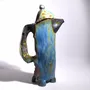 Céramique - Cruche Sculptée avec Couvercle - WOJCIECH DZIENNIAK ART
