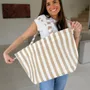 Sacs et cabas - SAC NICE LINEA BEIGE - L 🤎 (58x24x35cm) - MOONPACK