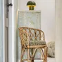 Tissus pour extérieurs - Coussinet rond en coton pour chaise - MADAM STOLTZ