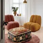 Repose-pieds - Pouf en jute tissé à la main - MADAM STOLTZ