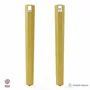 Dining Tables - SAPPHIRE STEEL HIGH TABLE LEG - SET OF 2 LEGS - DECO-GEM