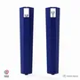 Coffee tables - SAPPHIRE STEEL COFFEE TABLE LEGS - SET OF 2 LEGS - DECO-GEM