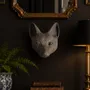 Decorative objects - FOX - animal wall sculpture - DABA DECO