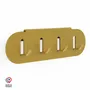 Objets de décoration - PORTE CLÉS EN ACIER NACRE - DECO-GEM