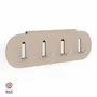 Objets de décoration - PORTE CLÉS EN ACIER NACRE - DECO-GEM