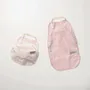 Repas pour enfant - Lot de 2 bavoirs Catch & Cover – Fleur douce - MINIWARE AB