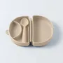 Repas pour enfant - Assiette Fold & Scoop – Avoine/Avoine - MINIWARE AB