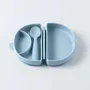 Repas pour enfant - Assiette Fold & Scoop – Chicorée/Chicorée - MINIWARE AB