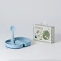 Repas pour enfant - Assiette Fold & Scoop – Chicorée/Chicorée - MINIWARE AB