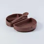 Repas pour enfant - Assiette Fold & Scoop – Châtaigne/Châtaigne - MINIWARE AB