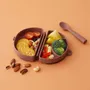 Repas pour enfant - Assiette Fold & Scoop – Châtaigne/Châtaigne - MINIWARE AB
