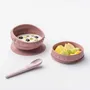 Repas pour enfant - Bol sensoriel bébé – Framboise - MINIWARE AB