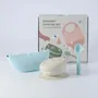 Repas pour enfant - Set de démarrage sensoriel – Avoine/Aqua - MINIWARE AB