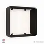 Decorative objects - AMBER STEEL CUBE WALL SHELF - DECO-GEM