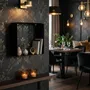Decorative objects - AMBER STEEL CUBE WALL SHELF - DECO-GEM