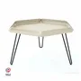 Tables basses - TABLE BASSE EN ACIER CÉLESTE - DECO-GEM