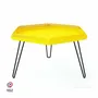 Tables basses - TABLE BASSE EN ACIER CÉLESTE - DECO-GEM