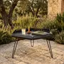 Tables basses - TABLE BASSE EN ACIER CÉLESTE - DECO-GEM