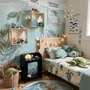 Decorative objects - CUBE STEEL WALL SHELF WITH AQUAMARINE BOTTOM - DECO-GEM