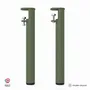 Coffee tables - TOPAZ STEEL COFFEE TABLE LEGS - SET OF 2 LEGS - DECO-GEM