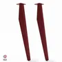 Dining Tables - OPAL STEEL STANDING DINING TABLE LEG - SET OF 2 LEGS - DECO-GEM