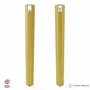 Console table - SAPPHIRE STEEL STANDING DINING TABLE LEG - SET OF 2 LEGS - DECO-GEM