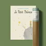 Children's decorative items - The Little Prince Poster - French Cover - ONEART ÉDITIONS