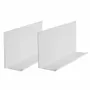 Objets de décoration - Étagère cadres photo 45 x 10 cm - Lot de 2 - TEEBOOKS