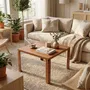 Tables basses - TABLE BASSE EN ACIER CRISTAL - DECO-GEM