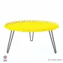 Lawn tables - AURA STEEL COFFEE TABLE - DECO-GEM